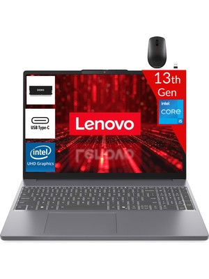 Lenovo Ideapad Slim 3 I5 13420H 16GB 512GB SSD W11 Pro 15.3" Wuxga Bilgisayar & Mouse 83K1004ETR-SM