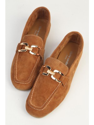 Benetton Pierre Cardin Taba Süet Loafer PC-55701