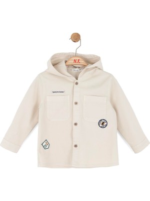 Nk Erkek Bebek Smile Gömlek 1-4 Yaş Krem