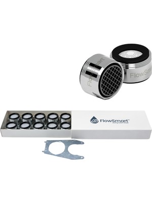 Avantaj Paketi (10’lu) – 5 L/dk Su Tasarruflu Aeratör | %75 Tasarruf | ØF24 Uyumlu