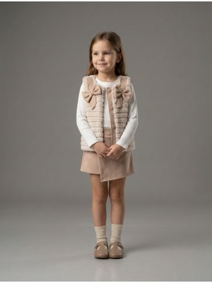 Lumia Baby Kız Çocuk Fiyonk Detaylı Skuba Takım