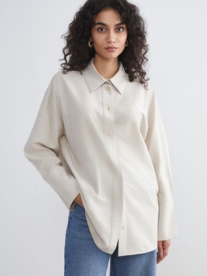 Lc Waikiki Yeni Sezon Dokulu Kadın Gömlek Tunik