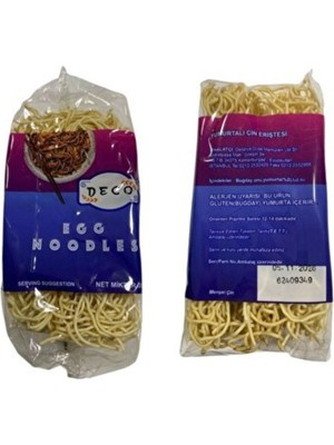 Deco Egg Noodles – Yumurta Katkılı Erişte / Noodle Makarna