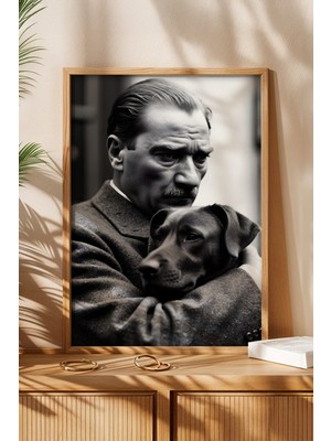 Huhuli Mustafa Kemal Ataturk Baskili Tablo HUHU501