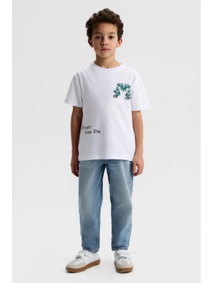 Nk Erkek Çocuk Peter Denim Pantolon 4-8 Yaş Mavi