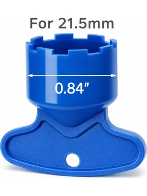 Gömme/gizli Perlatör Sökme-Takma Anahtarı | ØM21.5