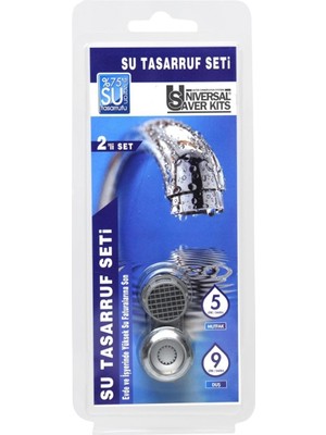 2’li Su Tasarruf Seti | %75’e Varan Tasarruf | Evye Batarya ve Duş Sistemleriyle Tam Uyumlu