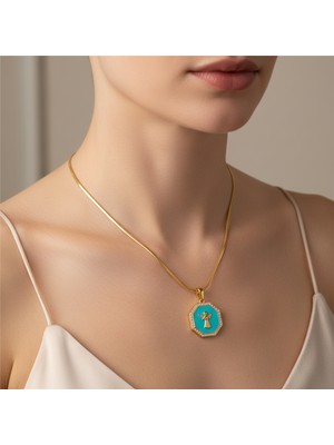 Dragonfly Turkuaz Kolye