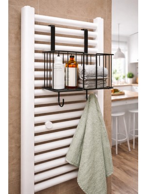 Karteya Yeni Havlupan Düzenleyici Dikdörtgen Banyo Organizeri