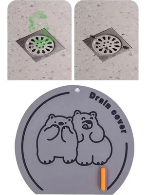 Gampus Silikon Lavabo Gider Kapatıcı Koku Giderici Önleyici Lavabo Gider Tıkayıcı Silikon