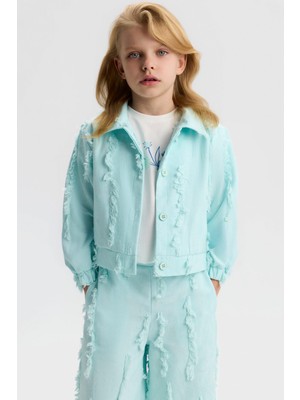 Nk Kız Çocuk Chorley Ceket 4-8 Yaş Mavi