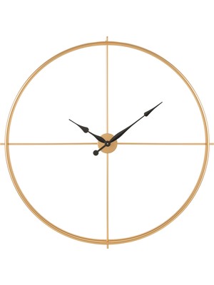Mudo Home CLARA GOLD DUVAR SAATİ 90CM