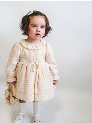 Butik Kız Bebek Inci Çanta Aksesuarlı Tütü Elbise Özelgün Elbisesi