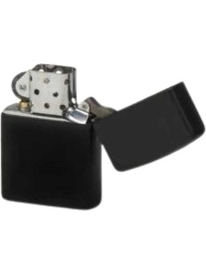 Teknodayım Teknolojik Hediyelik Zarif Model Siyah Benzinli Çakmak Seri 2026