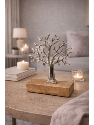 BRANDSMITHS Işıltılı Hayat Ağacı Dekoratif Obje