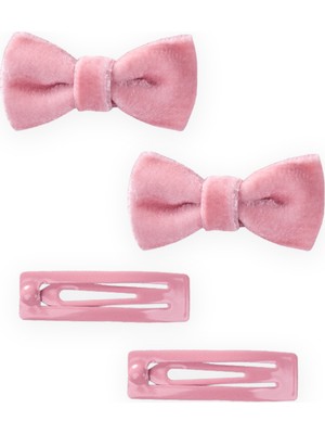 Cigit İki Fiyonklu Çıtçıtlı Toka Şeker Pembe