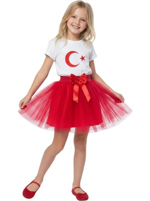 Lunas Tekstil 23 Nisan Etek Gösteri Kostümü Eteği