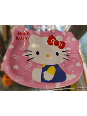 Ada Çanta Kırtasiye Hello Kitty Figürlü Çok Amaçlı/çerezlik Plastik Tabak (15CM*14CM) AD62218