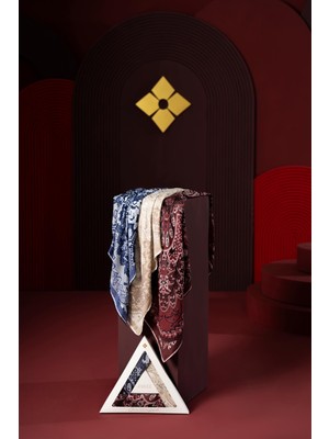 Jawel Kadın Capua Soft Eşarp Paketi (Lacivert-Bordo-Sütlü Kahve)