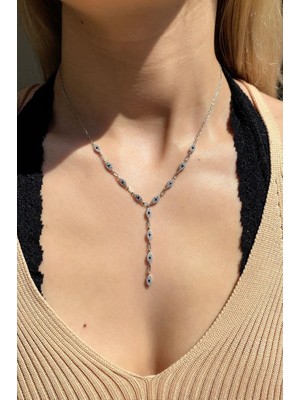 Spossy Silver Jewelry Göz Y Kolye