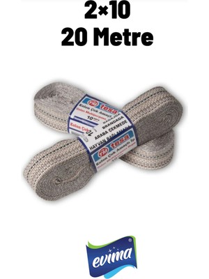 PremiumPort Çok Amaçlı Salıncak ve Çadır Için 10 mt Yassı Ip, Eğlence ve Kamp Keyfi