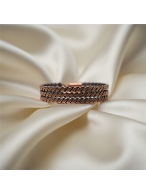 Zincir Dokulu Metalik Bileklik