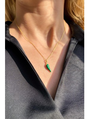 Spossy Silver Jewelry Biber Kolye