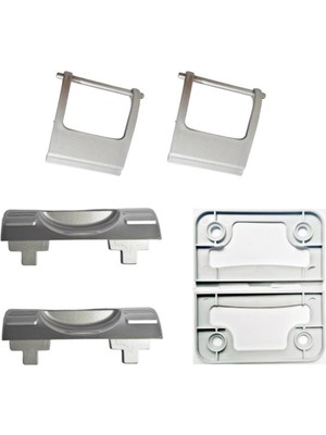 PremiumPort 40-80LT Uyumlu Çok Amaçlı Çamaşır Sepeti Yedek Parça Full Set