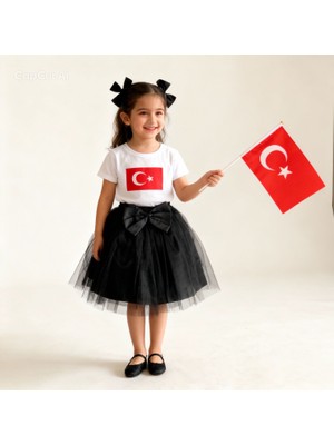 Lunas Tekstil 23 Nisan Etek Gösteri Kostümü Eteği