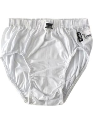 Tutku Erkek Çocuk Beyaz 6'lı Paket Külot ELF568TUT01316-BEYAZ-7 Yaş