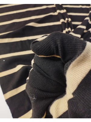 Kumaş Parça Ten En Kahve Bej Renklerde Örme Kumaş (En 90 cm x Boy 150 Cm)