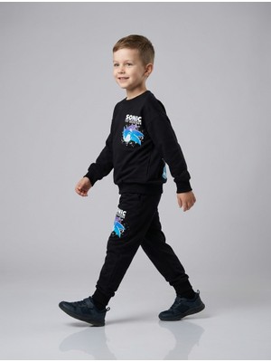 Jeliboom Kids Erkek Çocuk Sonic The Hedgehog Baskılı Takım