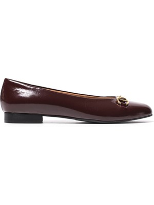 Kadın Babet 69 32 V1 Chiara Bellini Patent Leather Weinkled