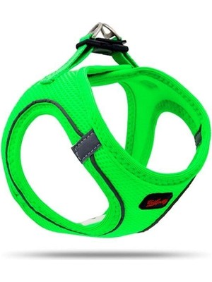 Köpek Göğüs Tasması Xsmall 32X36 cm Neon Yeşil