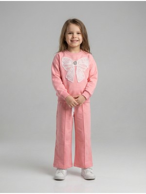Jeliboom Kids Kız Çocuk Incili Kurdeleli Alt Üst Takım