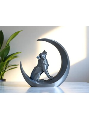 Etkrtl- Kurt ve Hilal Dekoratif Figür 15 cm