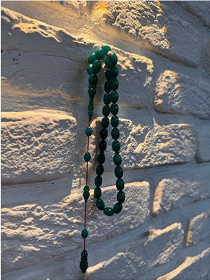 Erkek Hediyelik  33'lük Sistemli Sıkma Kehribar Tesbih