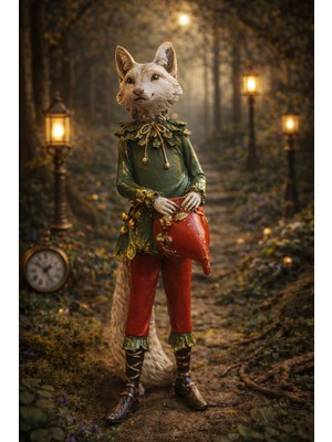 Pitaya Sanat Tilki Obje