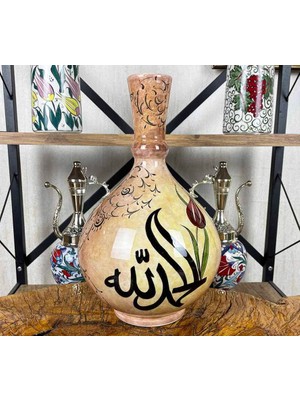 Çini Evi Tevhid ve Lale – Toprak Tonlu Iznik Çini Vazo