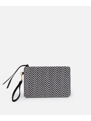 İpekyol Örgü dokulu clutch IS1260121004001