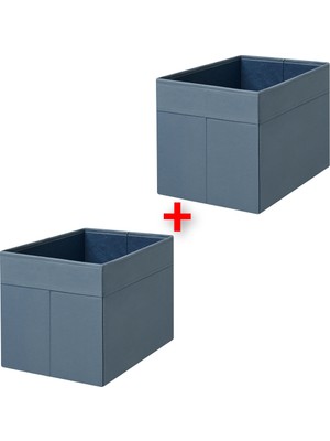 PremiumPort Çiftli Çok Amaçlı Dolap Içi Saklama Kutusu 35X25X25 cm