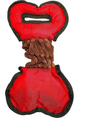 Feyza Design Su Geçirmez Tutma Kulplu Küçük Irk ve Yavru Köpek Oyuncağı