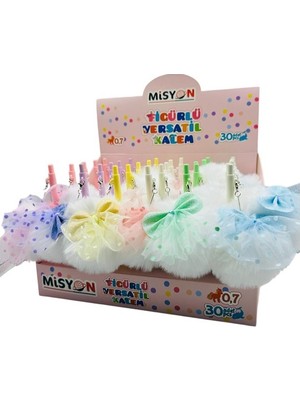Misyon Papyon Ponpon Figürlü Versatil Kalem 0,7 MSY-0377 - 3 Adet