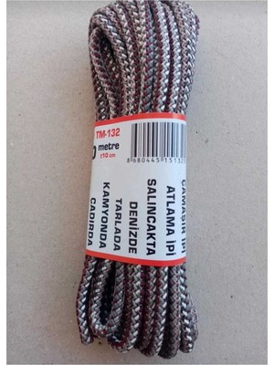 PremiumPort Çift Paket Çok Amaçlı Örme Bağlama Ipi 10 Metre, Dayanıklı ve Esnek Kullanım