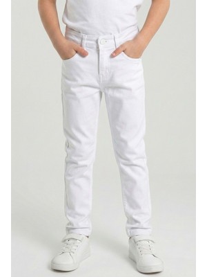 Mnk Baby & Kids Gabardin Fermuarlı Cepli Erkek Çocuk Pantolon M00790