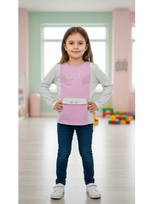 love Yazı Detaylı Yuvarlak Yaka Penyebluz