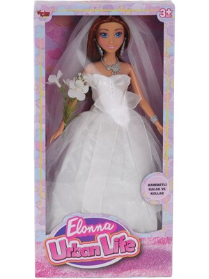 Vardem Oyuncak WG-661048 Kutulu 29CM Gelinlikli Bebek