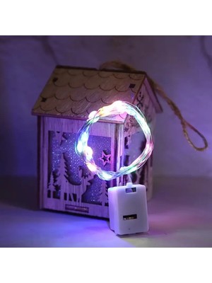 Allians Kendinden Pilli Yeni Nesil Peri LED Dekor Aydınlatma 2 Metre
