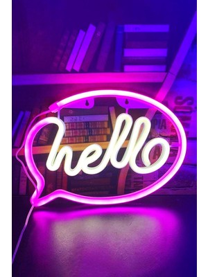 Allians Canlı Neon Işık Duvar Dekoru, Modern ve Şık Tasarım