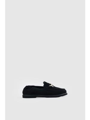 Oggo Suvea Süet Hakiki Deri Tokalı Floter